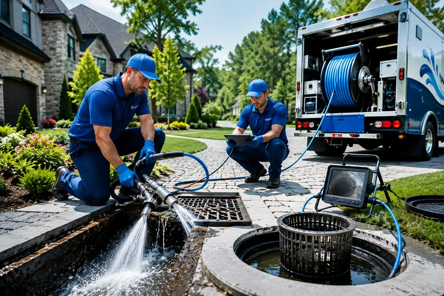 Local outdoor drain cleaning professionals in Elmore, MN